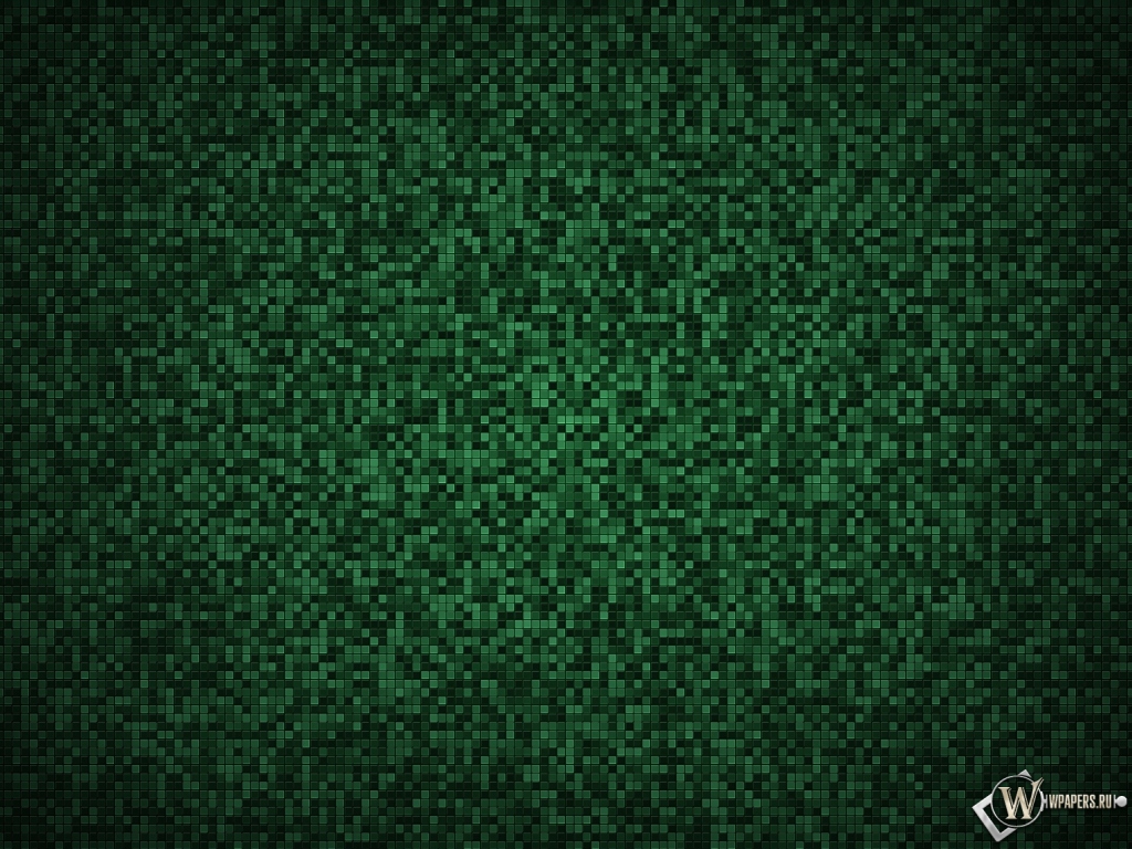 Зелёная мозаика 1024x768