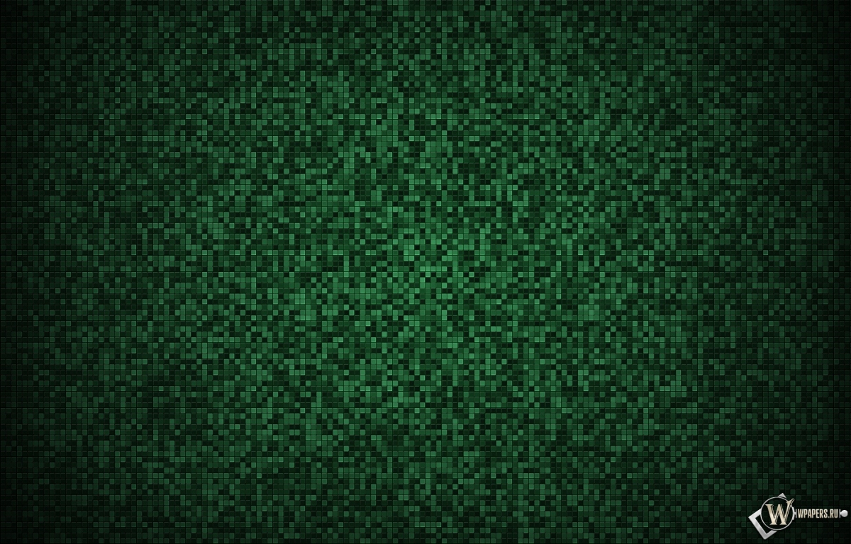 Зелёная мозаика 1200x768
