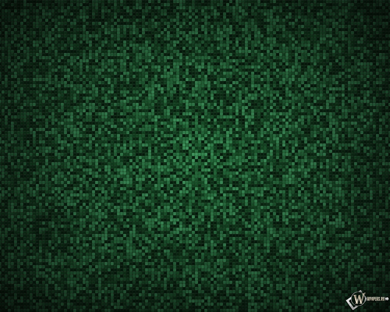 Зелёная мозаика 1280x1024