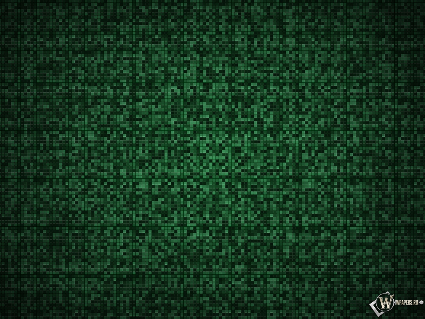 Зелёная мозаика 1400x1050