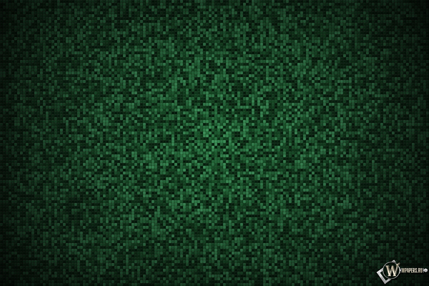 Зелёная мозаика 1500x1000
