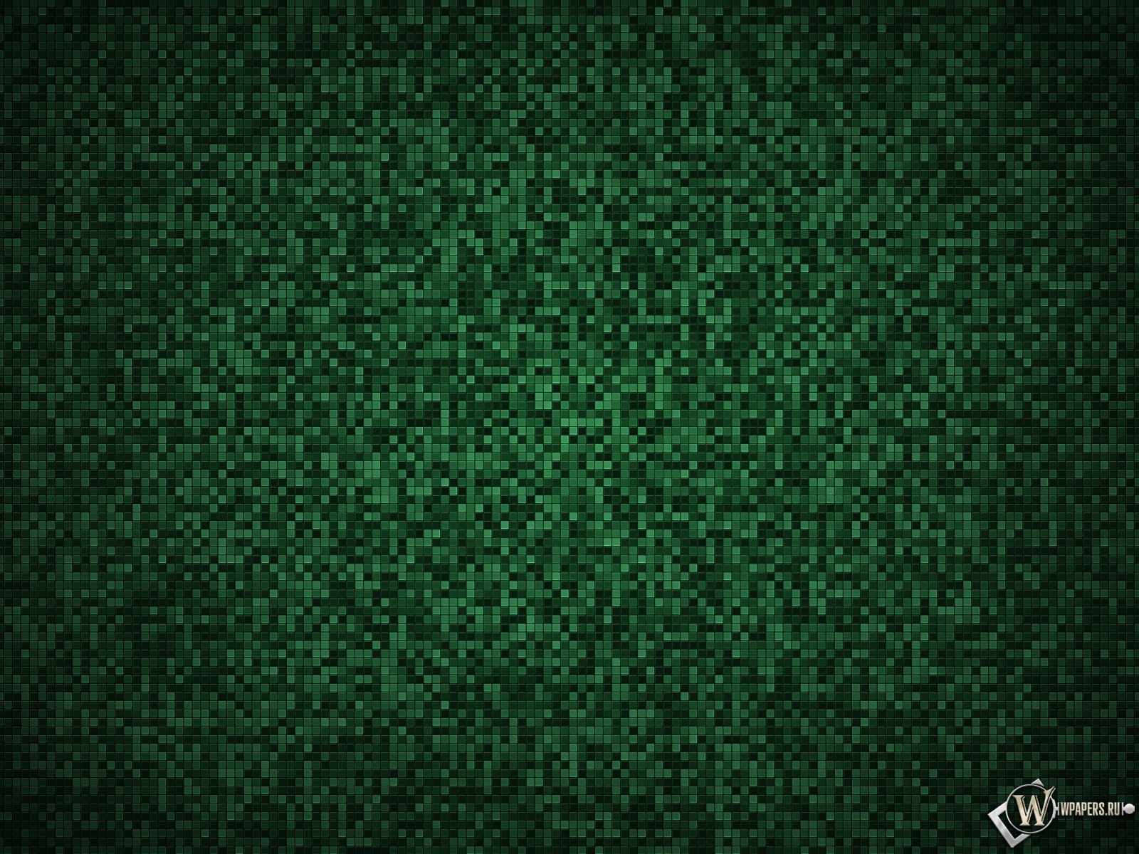 Зелёная мозаика 1600x1200