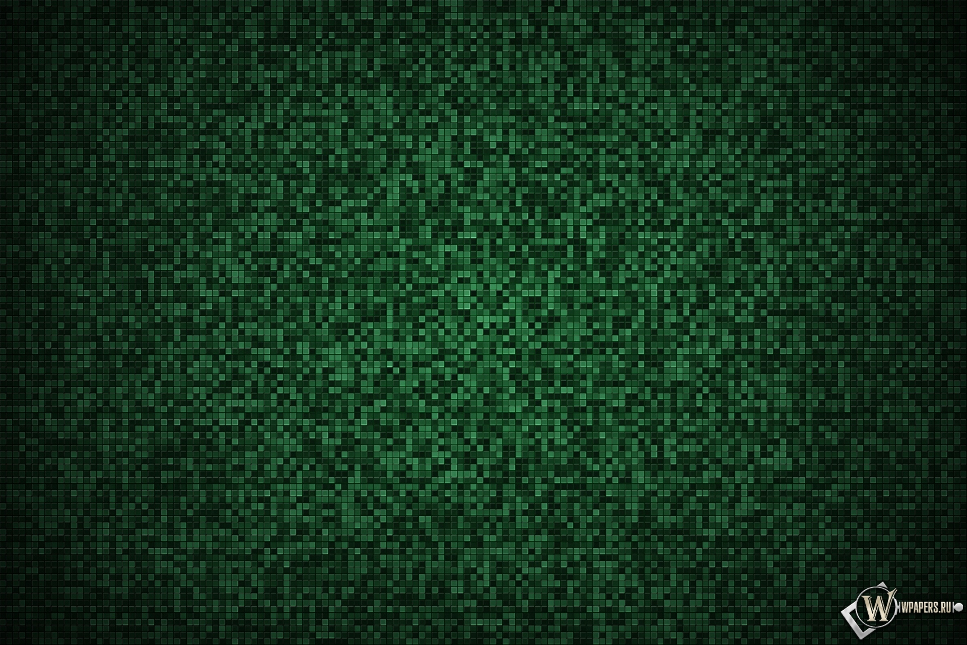 Зелёная мозаика 1920x1280
