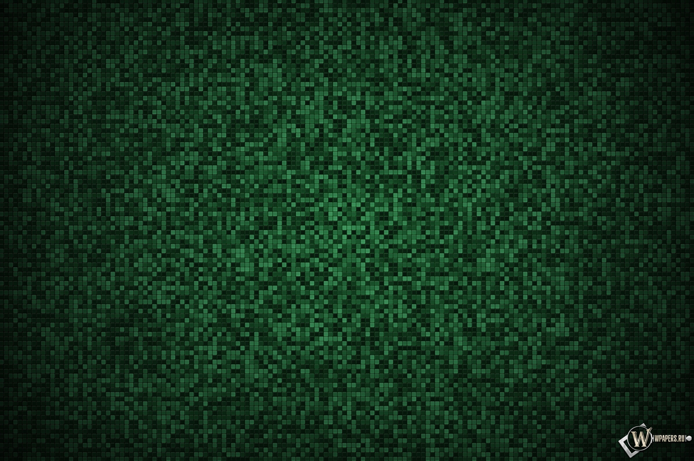 Зелёная мозаика 2300x1530
