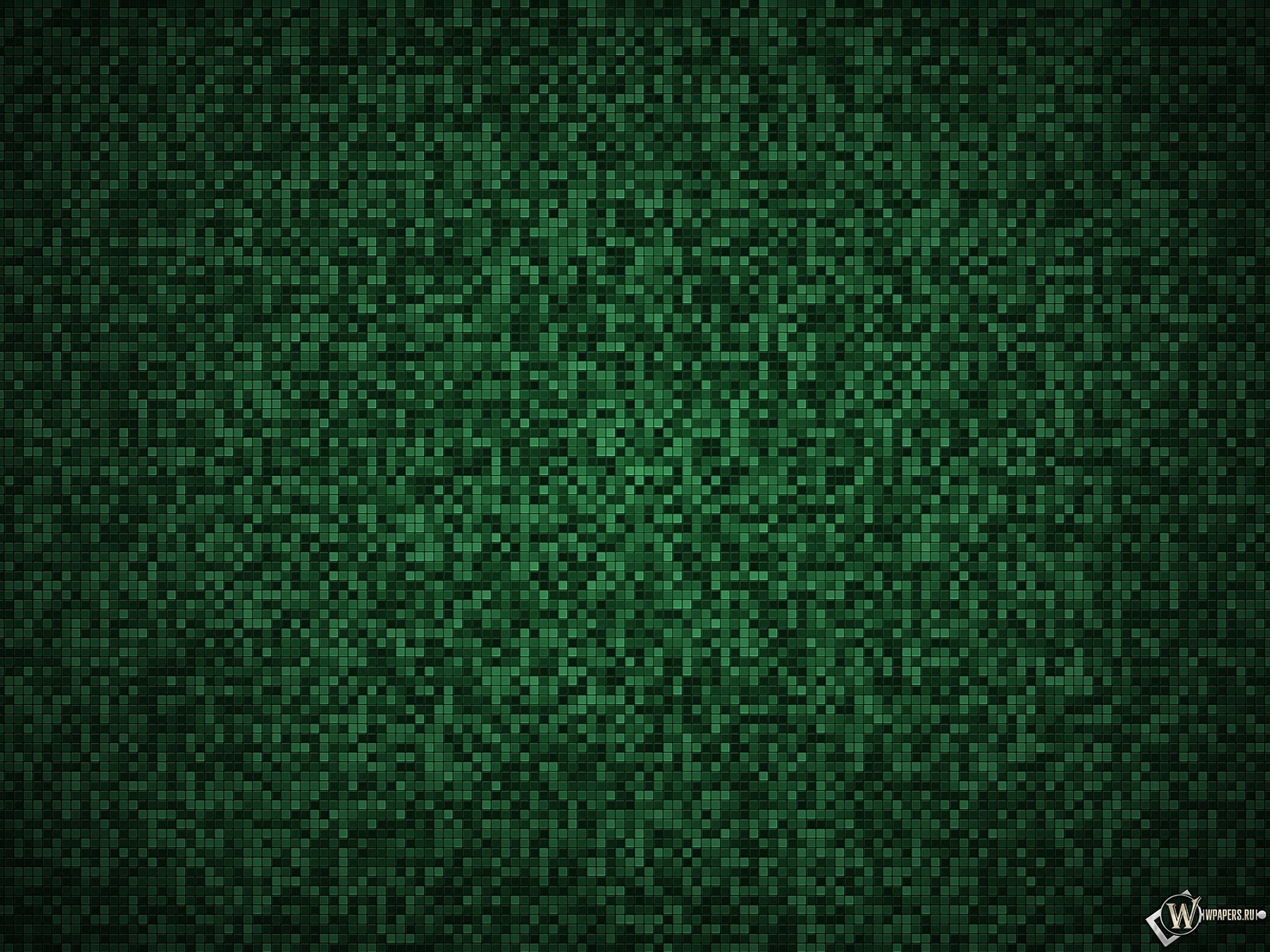Зелёная мозаика 2560x1920
