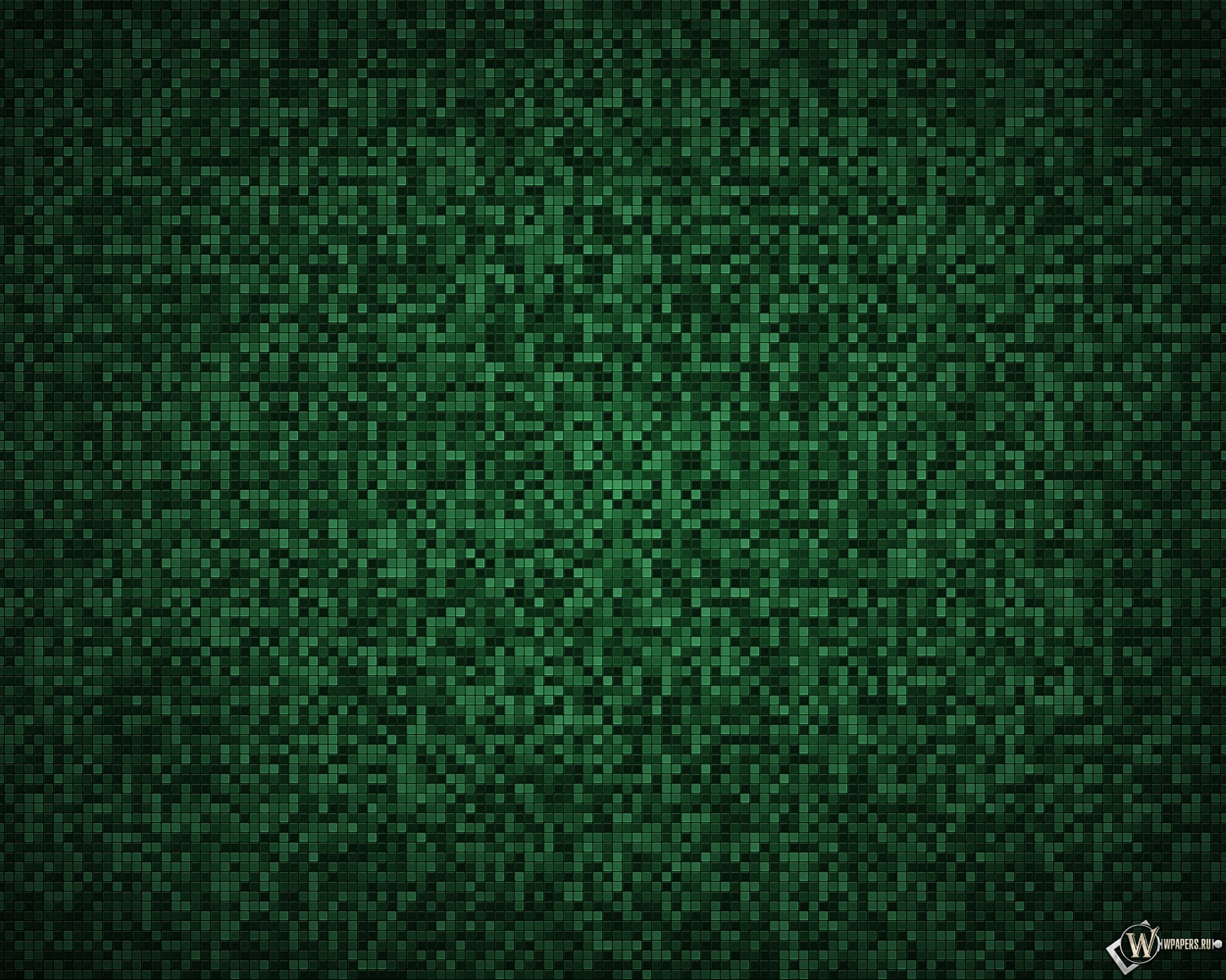 Зелёная мозаика 2560x2048