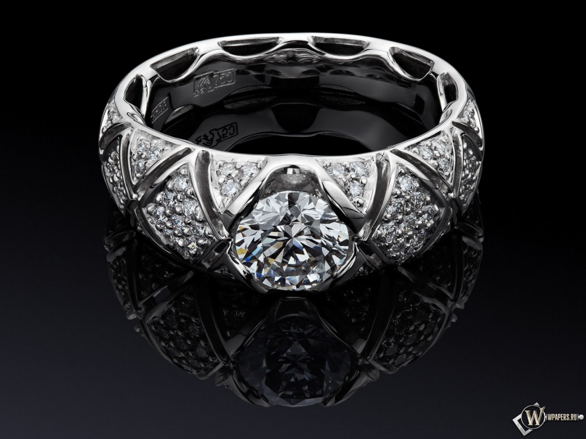 Бриллиантовое кольцо 1152x864