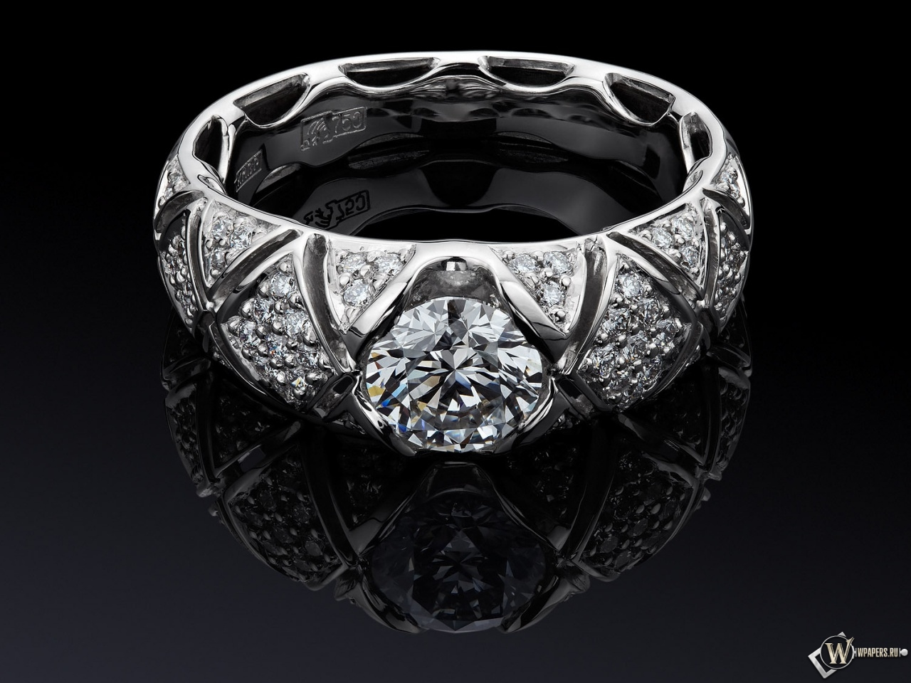 Бриллиантовое кольцо 1280x960