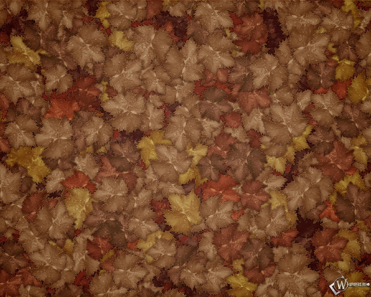 Осенние листья 1280x1024