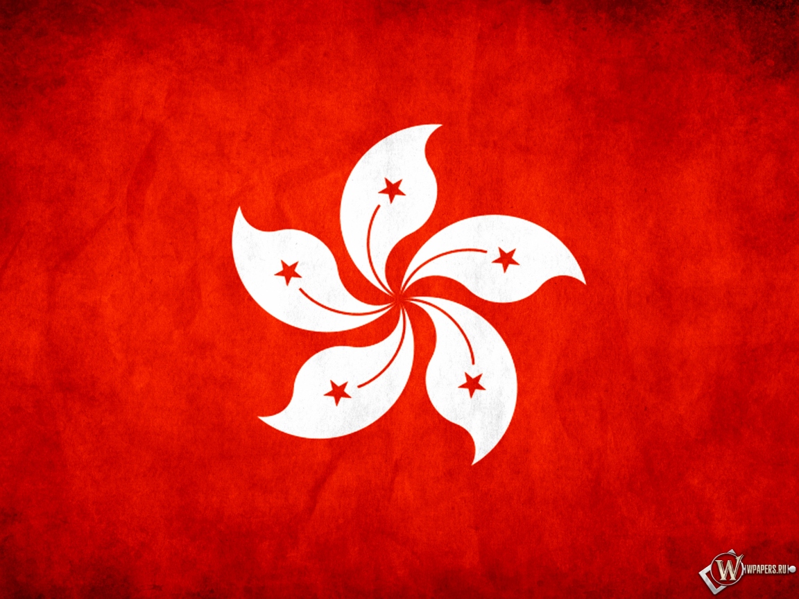 Флаг Гонконга 1152x864