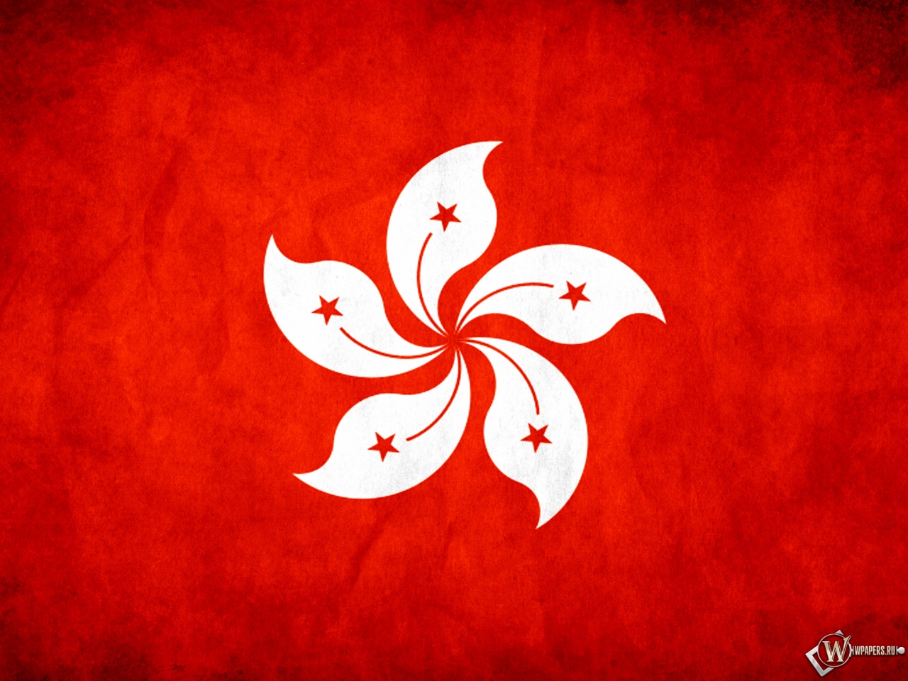 Флаг Гонконга 1280x960