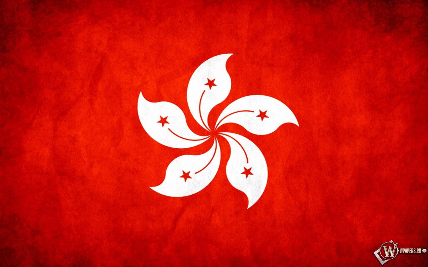 Флаг Гонконга 1440x900