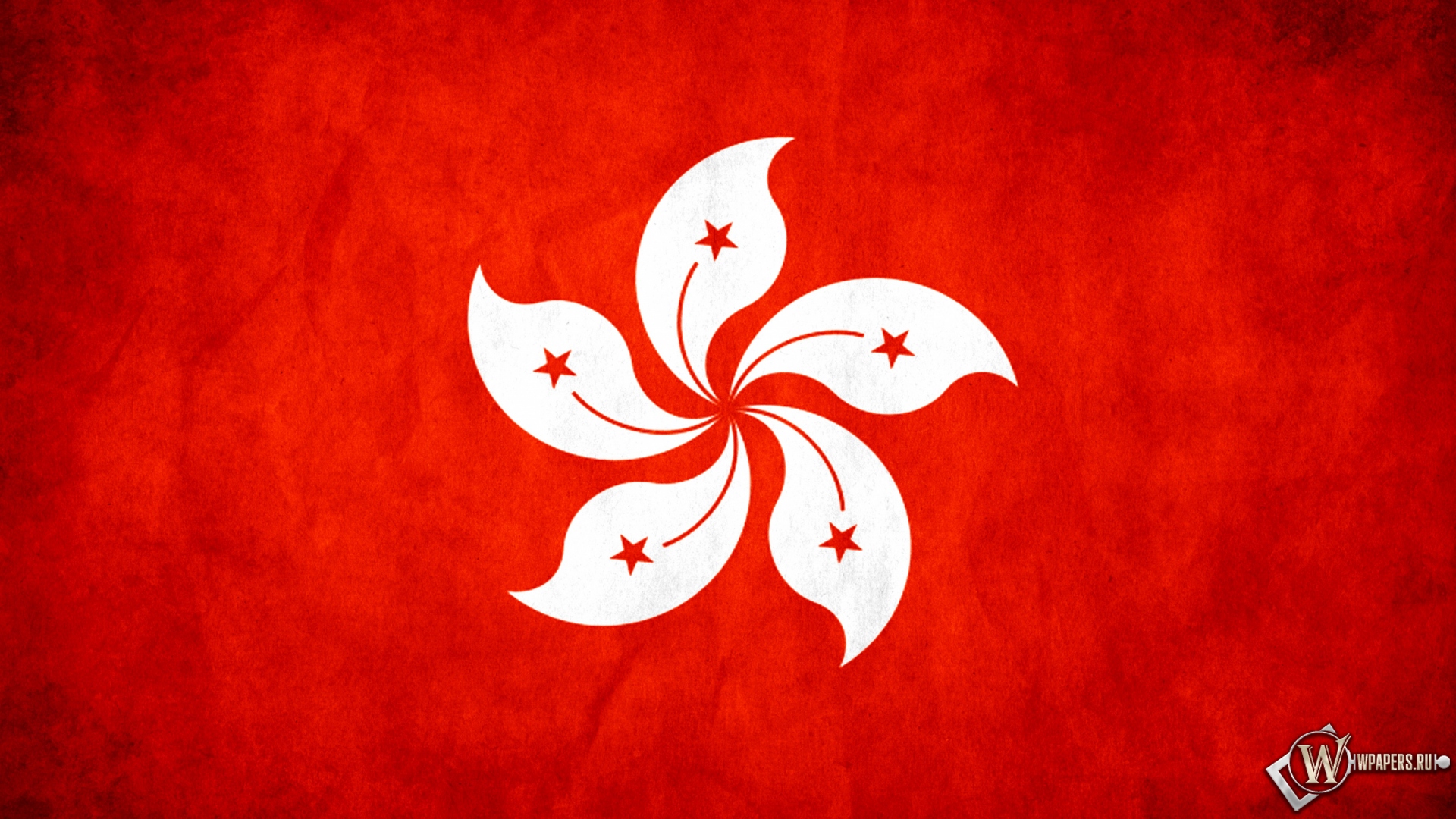 Флаг Гонконга 1920x1080
