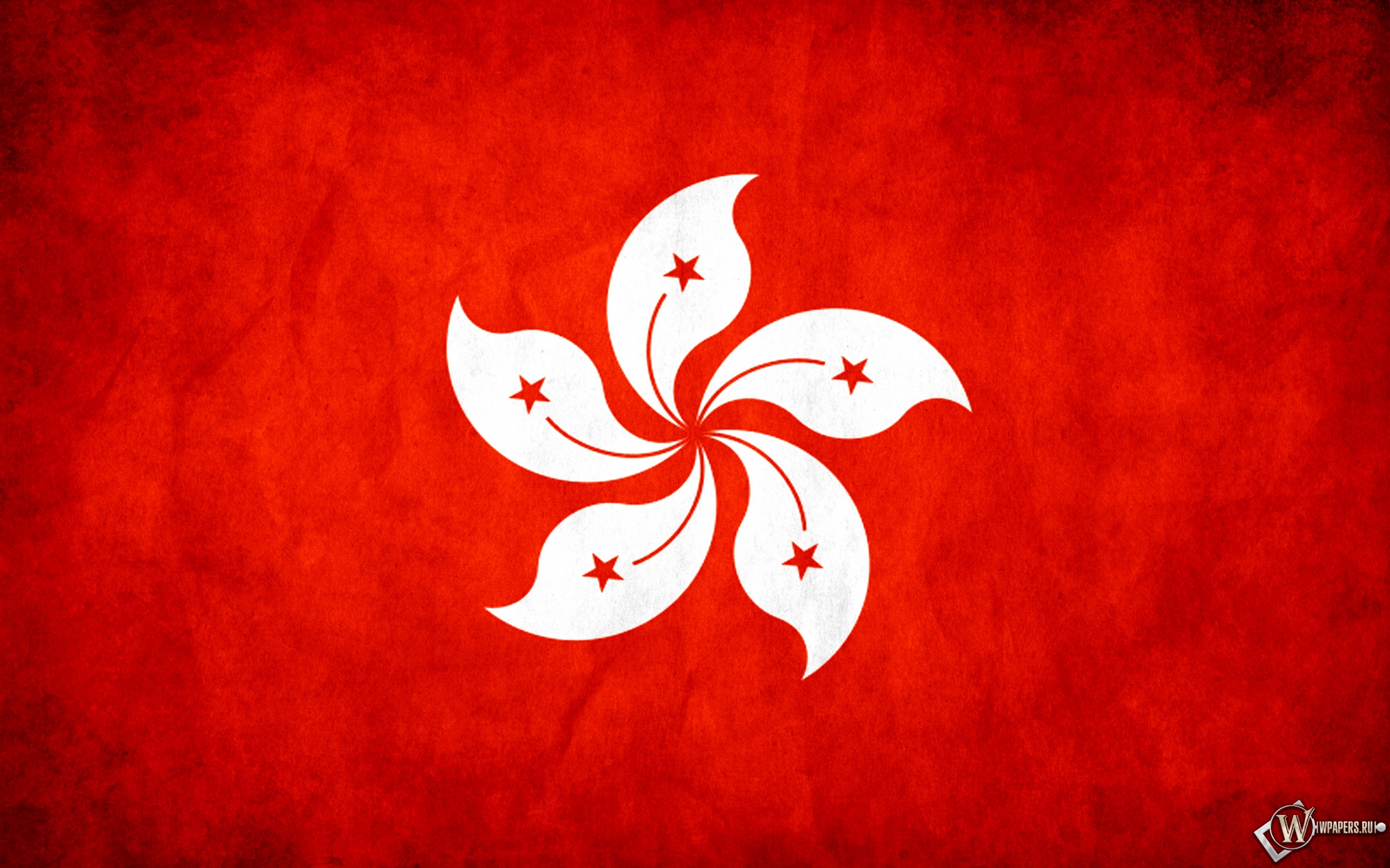 Флаг Гонконга 2560x1600