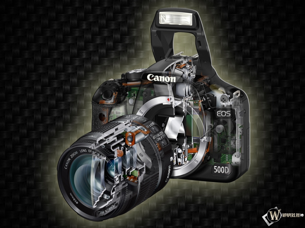 Canon, Eos 500d 1024x768