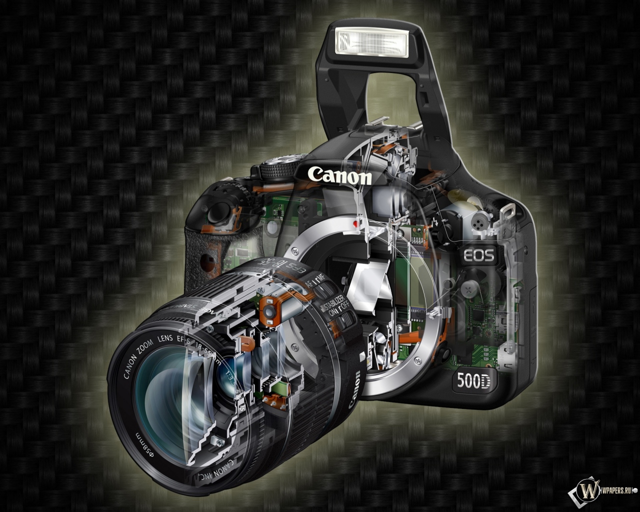 Canon, Eos 500d 1280x1024