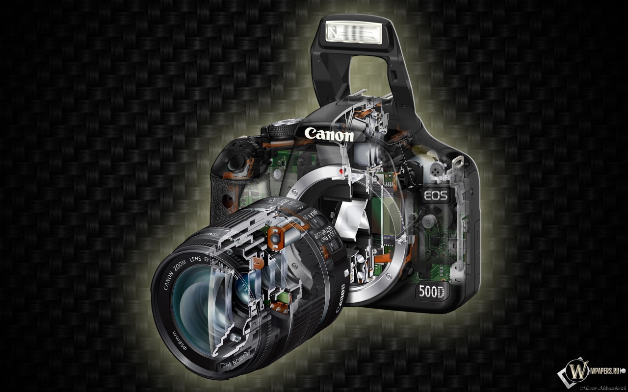 Canon, Eos 500d 1280x800