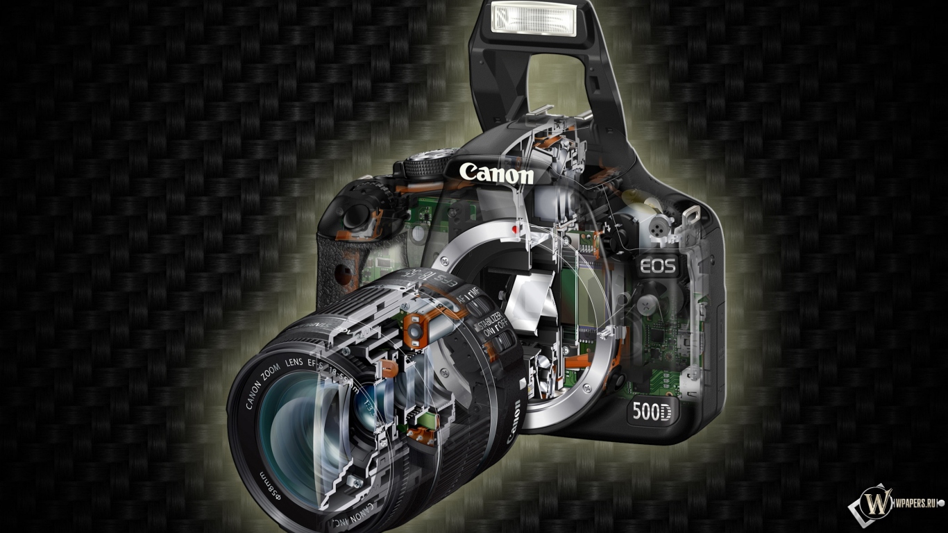 Canon, Eos 500d 1366x768