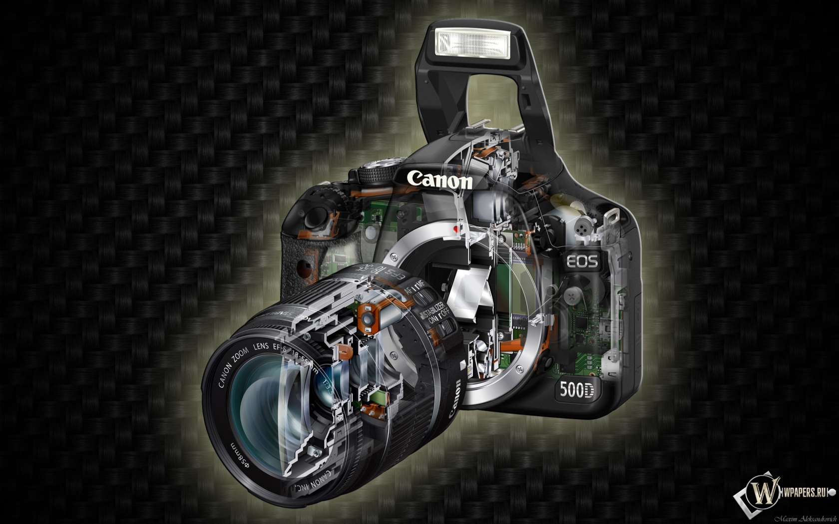 Canon, Eos 500d 1680x1050