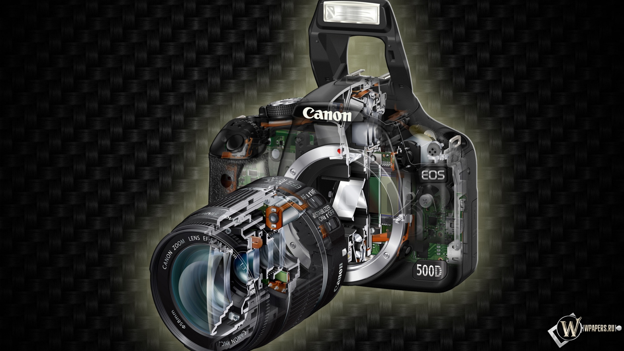 Canon, Eos 500d 2048x1152