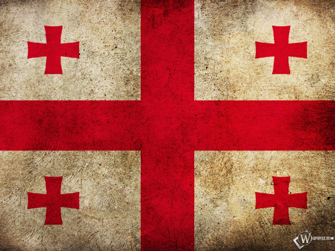 Флаг Грузии 1152x864