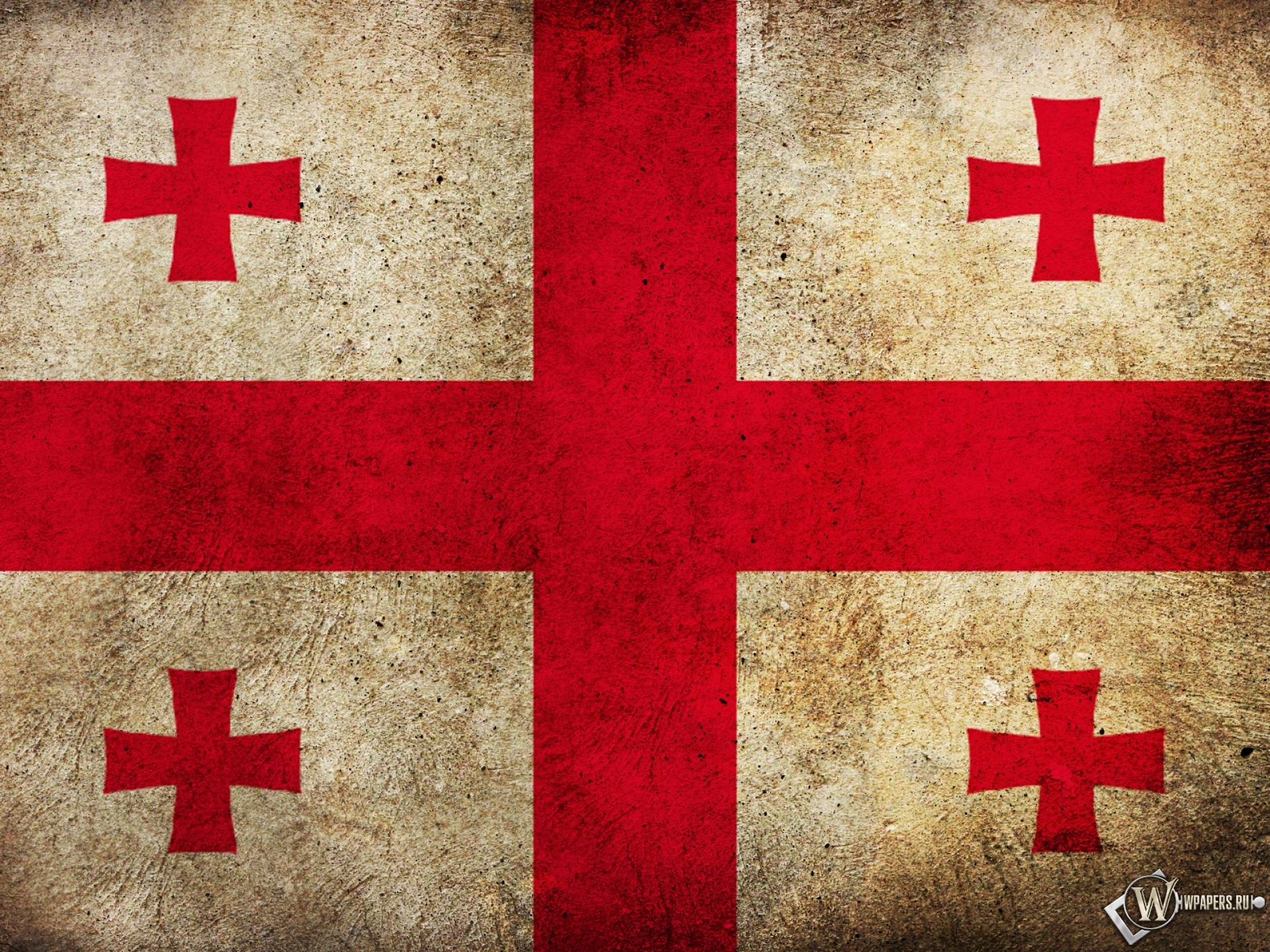 Флаг Грузии 1920x1440