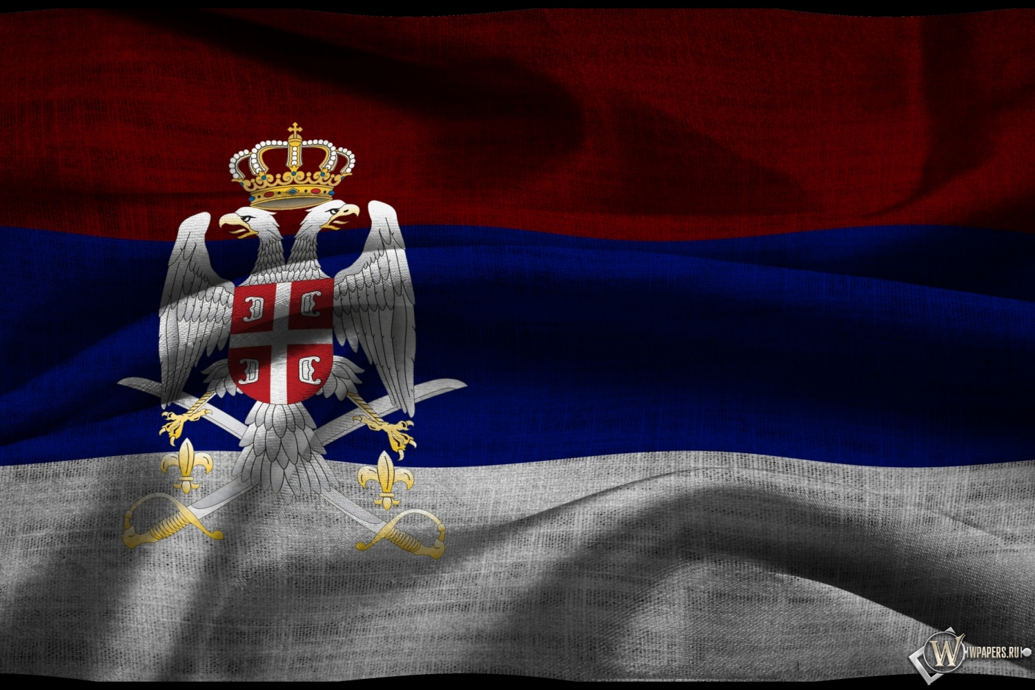 Флаг Сербии 1500x1000