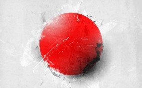 Обои Японский флаг: Минимализм, Япония, Красный, Круг, Разное