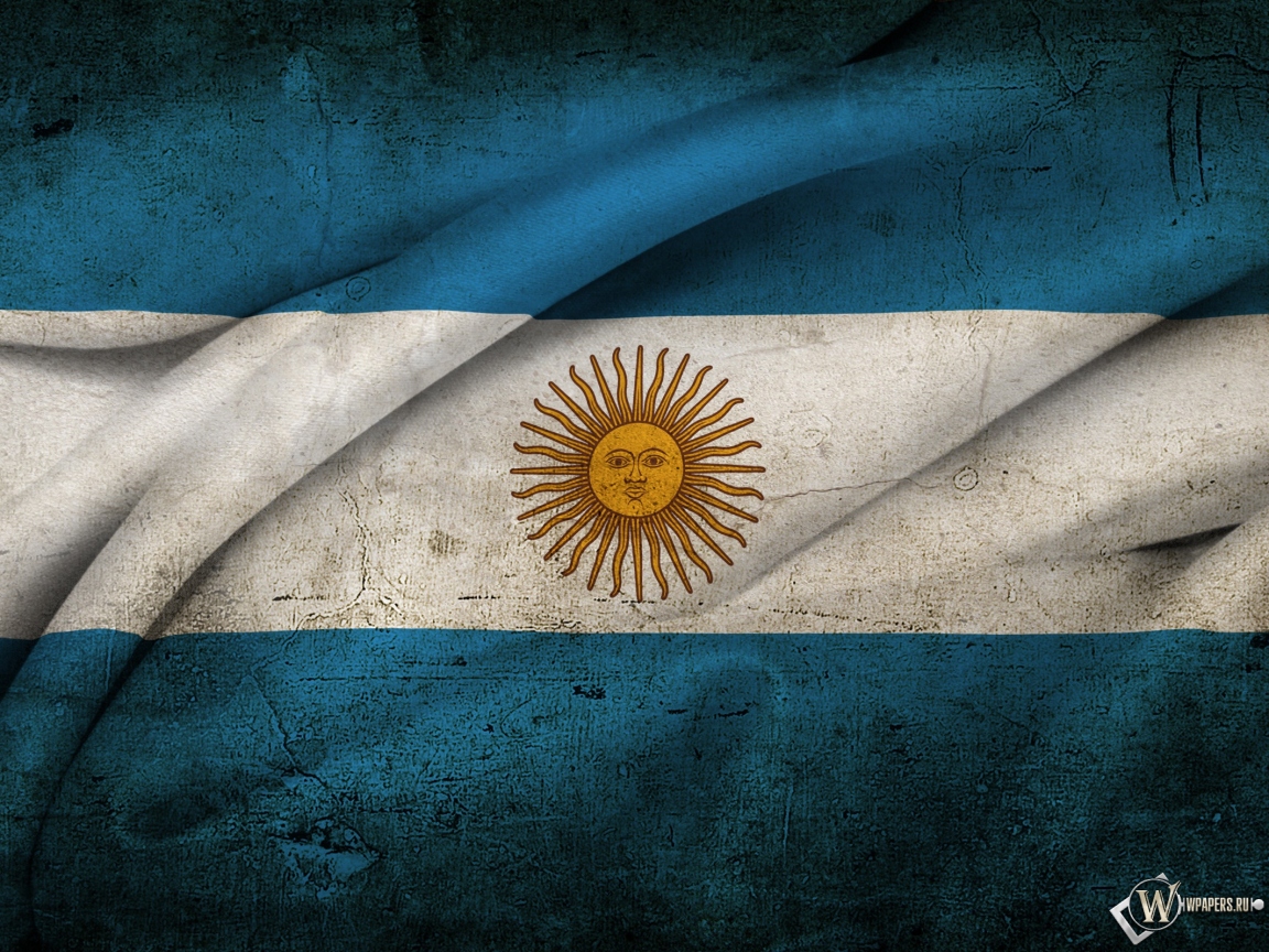 Флаг Аргентины 1152x864