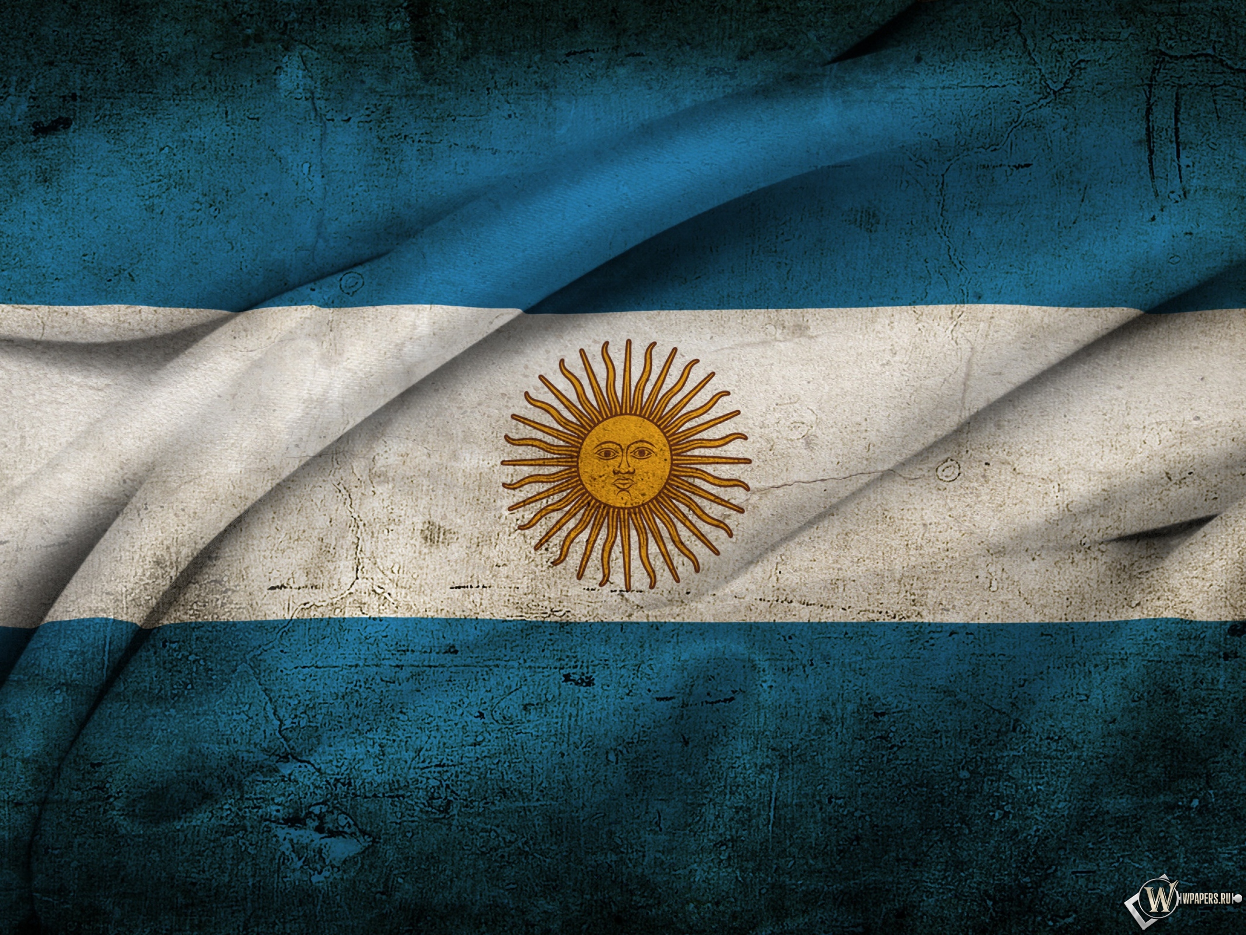 Флаг Аргентины 2560x1920