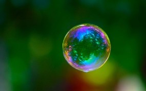 Обои Мыльный пузырь: Зелёный, Цвет, Пузырь, Разное