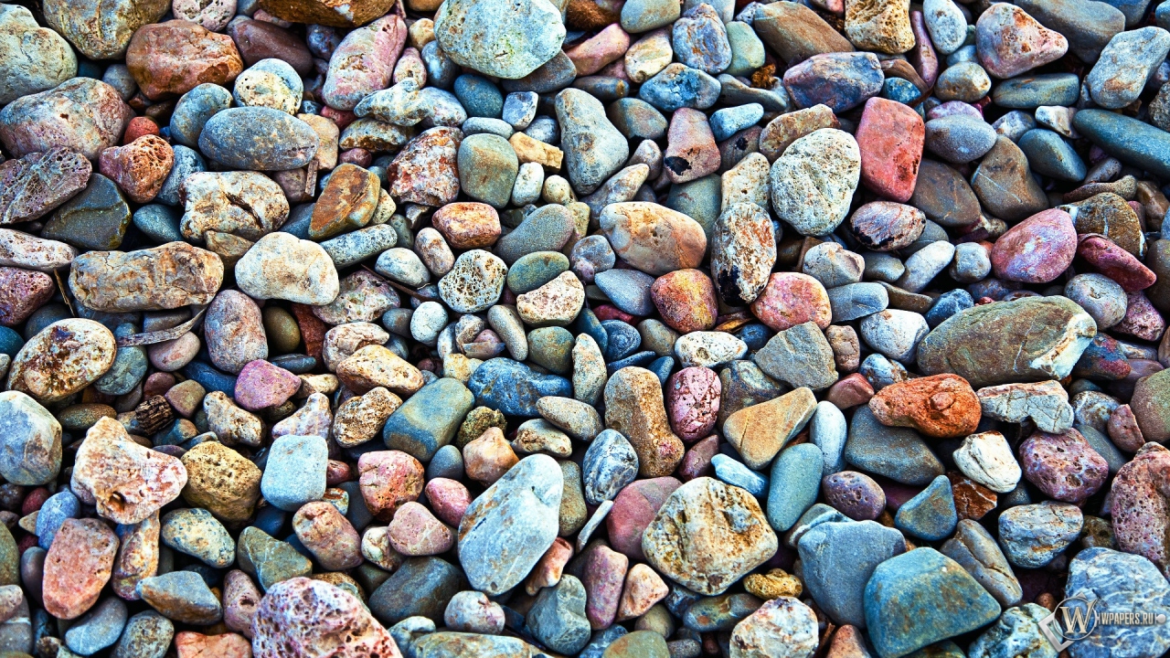Морские камни 1280x720