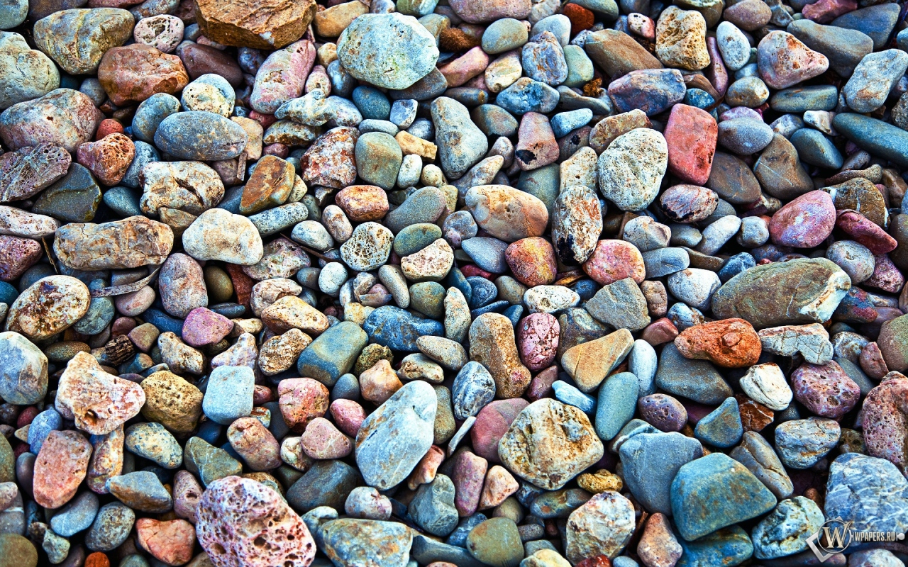 Морские камни 1280x800