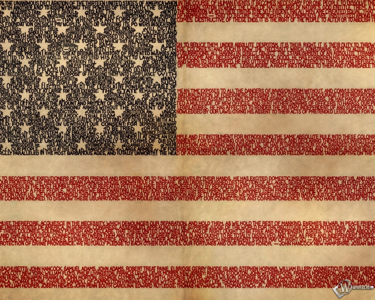 Флаг США 1280x1024