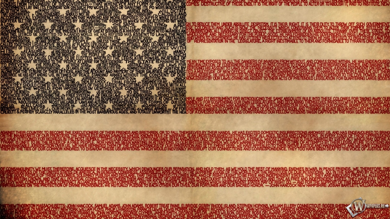 Флаг США 1280x720
