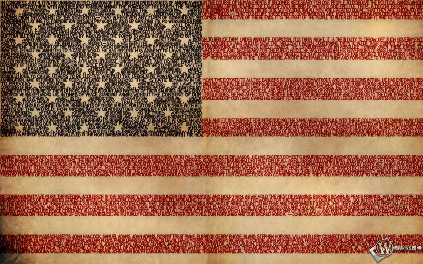 Флаг США 1440x900