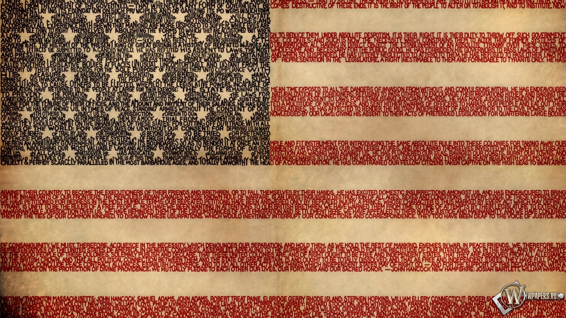 Флаг США 1920x1080