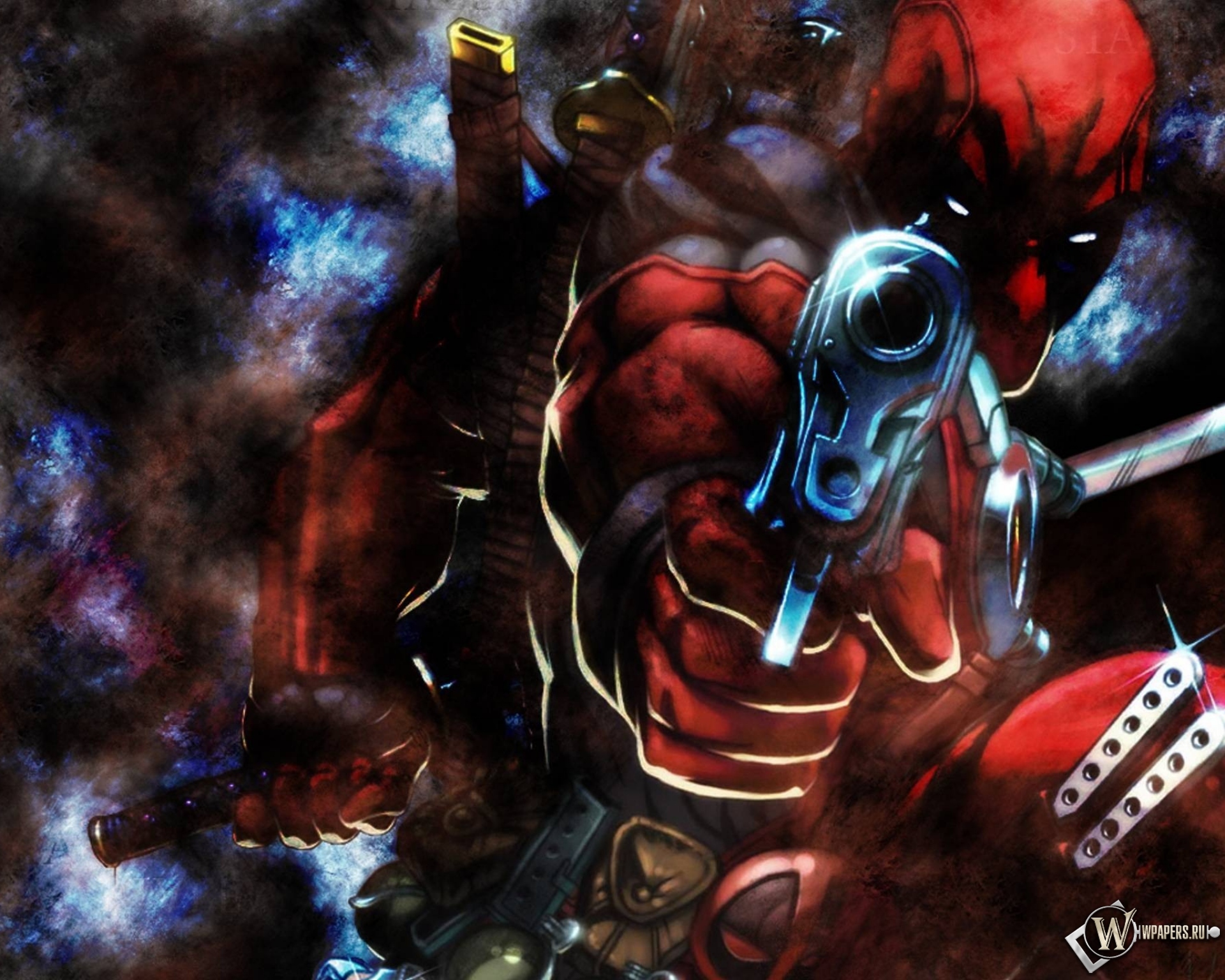 Deadpool gun 1920x1536