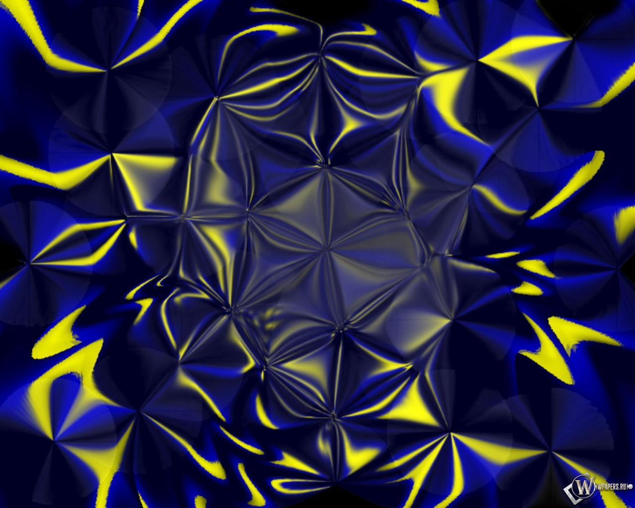 Мятая фольга 1280x1024