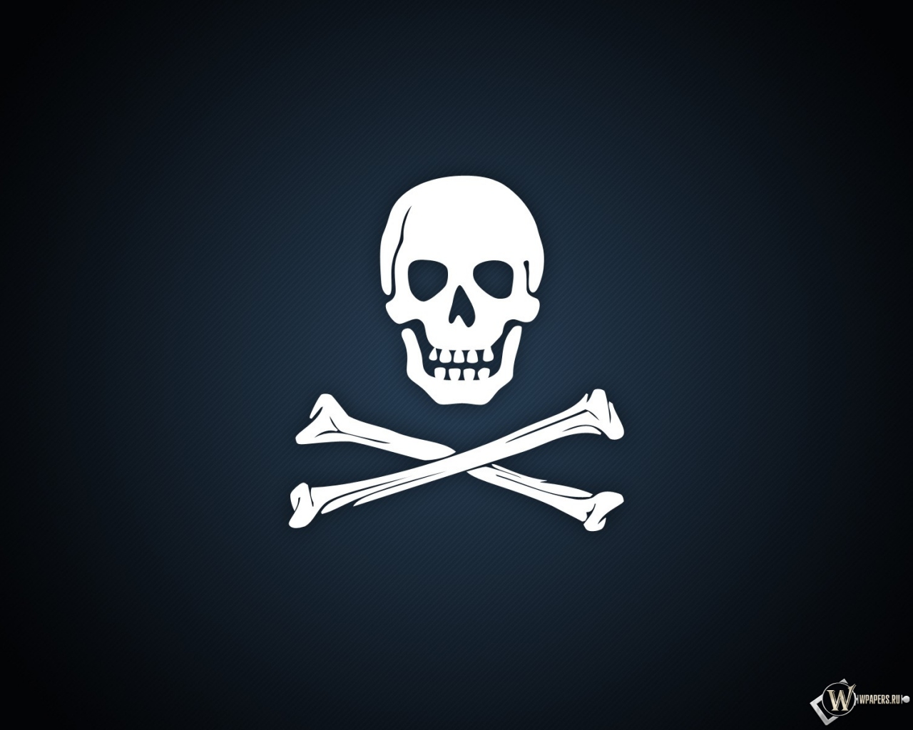 Пиратская эмблема 1280x1024