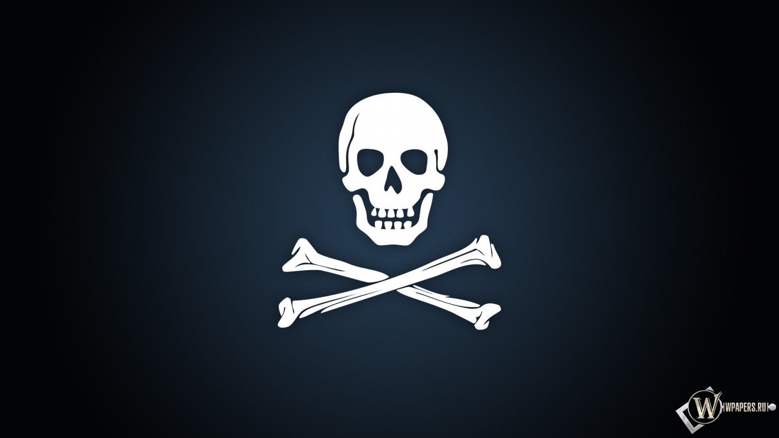 Пиратская эмблема 1600x900