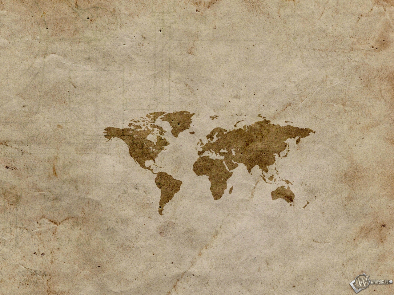Карта мира 1280x960