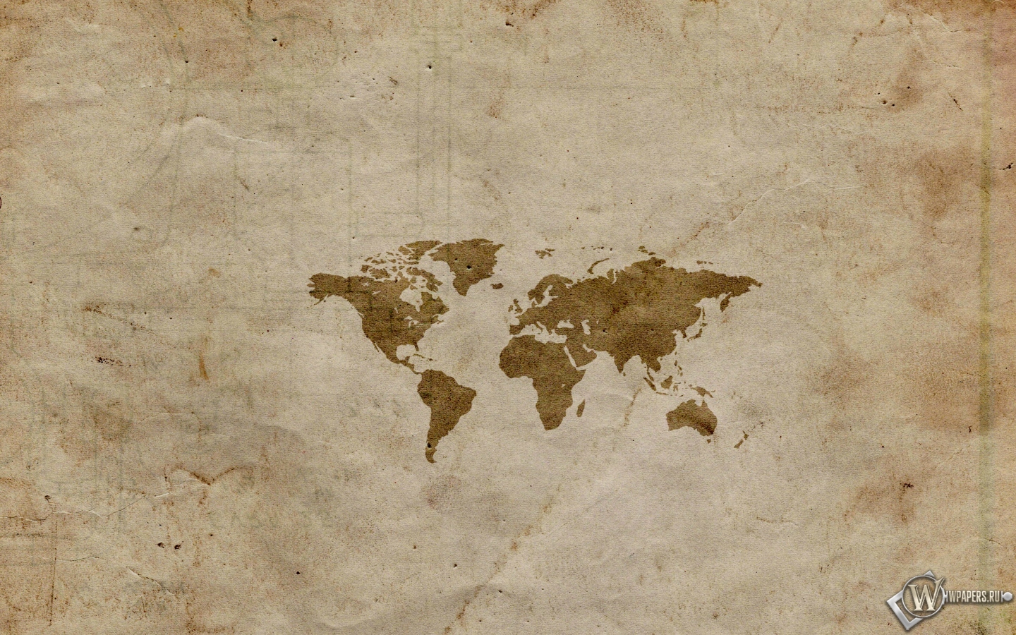 Карта мира 1440x900