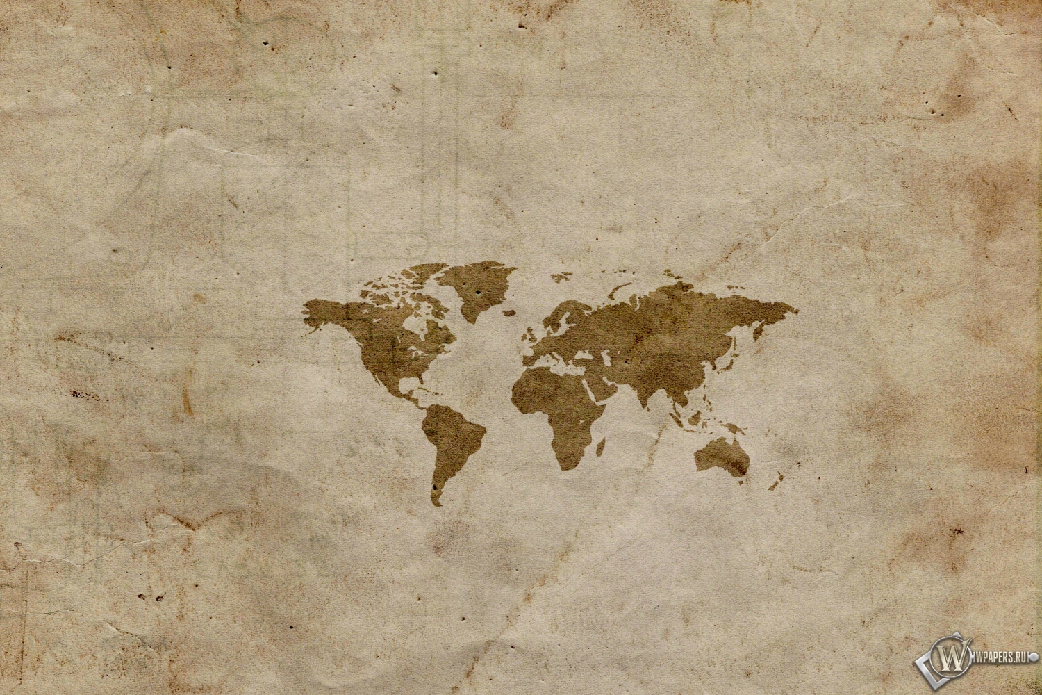 Карта мира 1500x1000