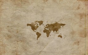 Обои Карта мира: Карта, Холст, Материки, Континенты, Разное