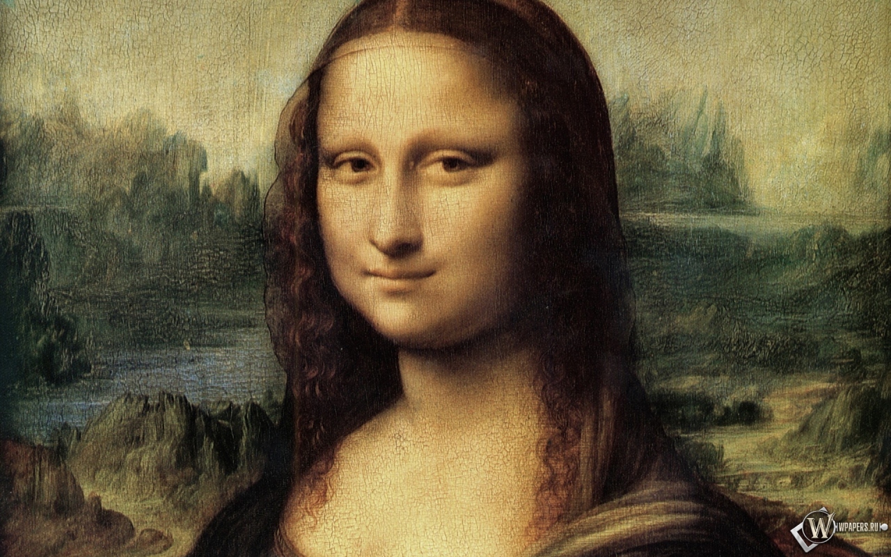 Мона Лиза 1280x800