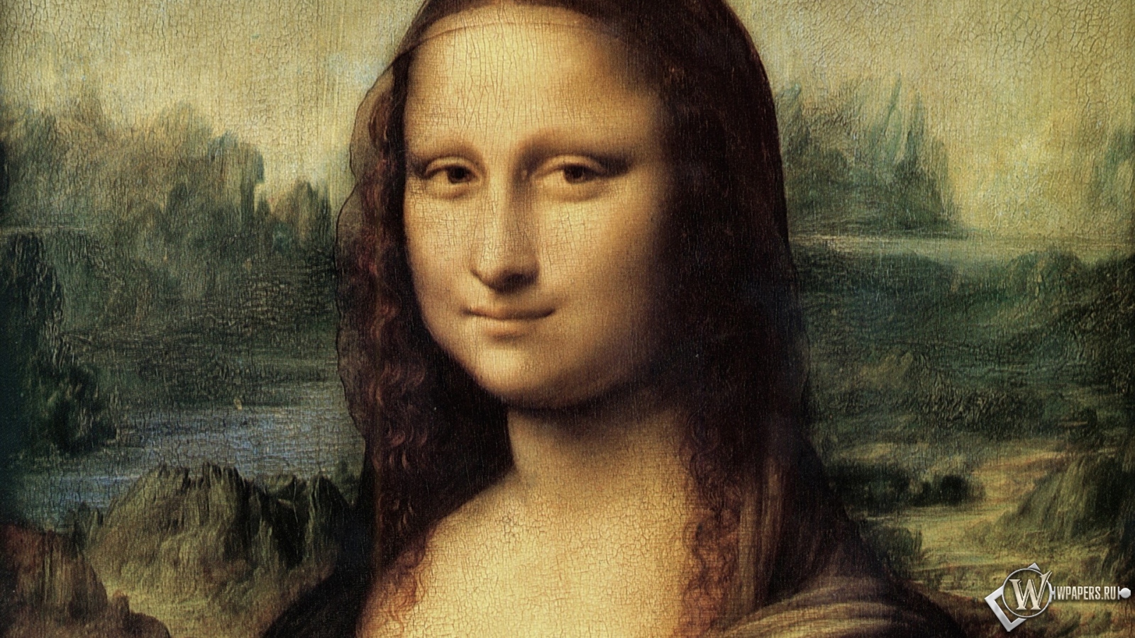 Мона Лиза 1600x900