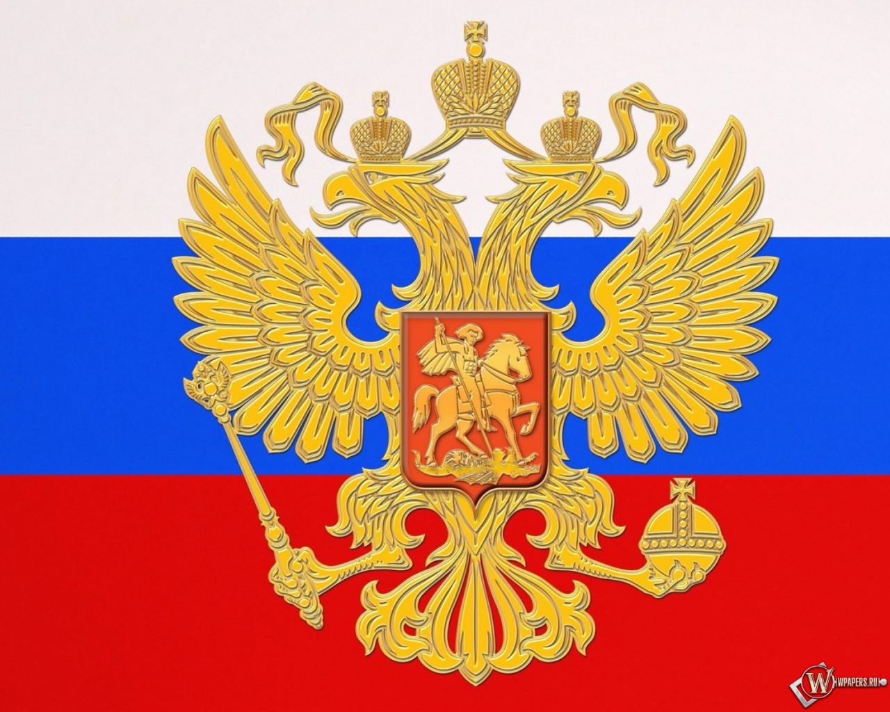 Флаг России 1280x1024