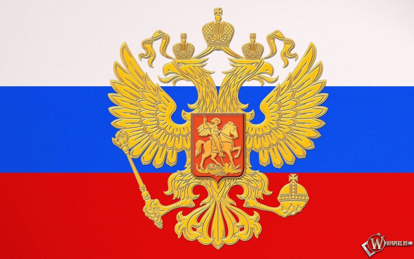 Флаг России 1440x900