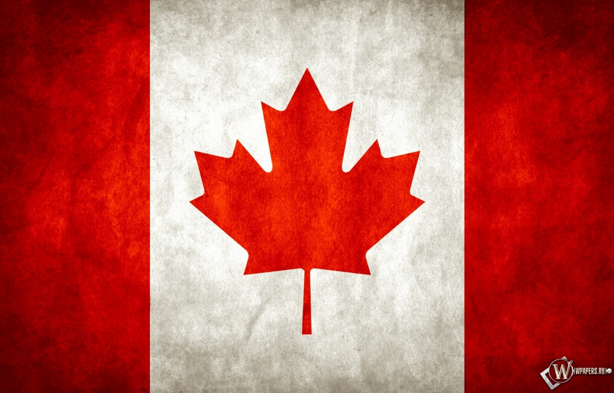 Флаг Канады 1200x768